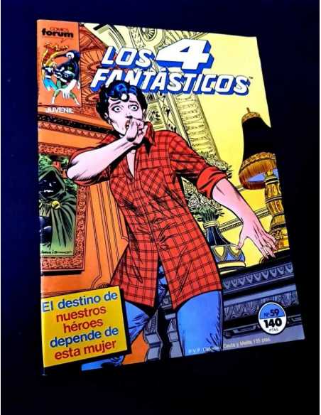 CASI EXCELENTE ESTADO LOS 4 FANTASTICOS 59 FORUM COMICS GRAPA