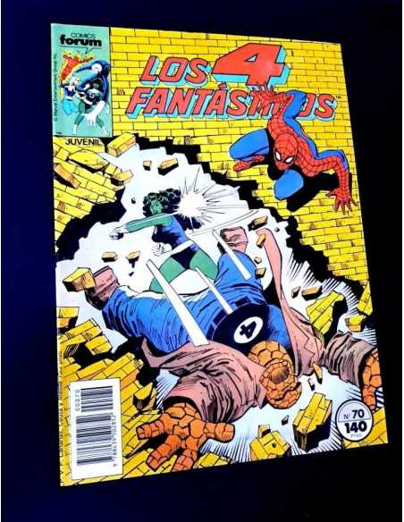 CASI EXCELENTE ESTADO LOS 4 FANTASTICOS 70 FORUM COMICS GRAPA