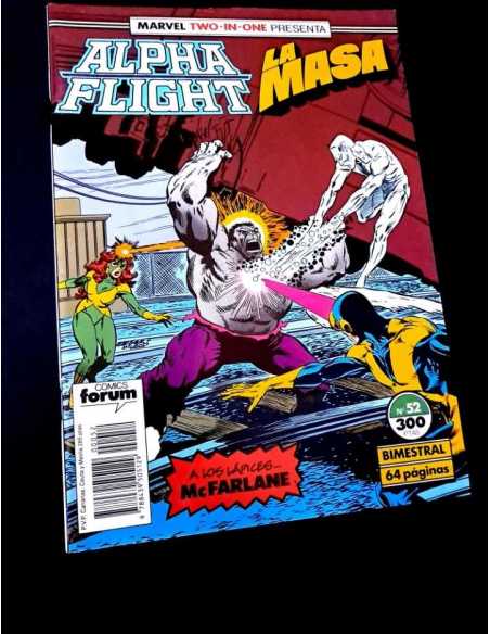 EXCELENTE ESTADO ALPHA FLIGHT 52 VOL.1 MARVEL TWO-IN-ONE FORUM COMICS GRAPA
