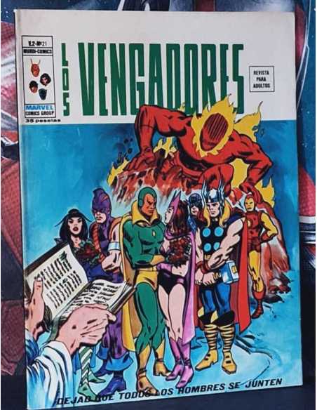 EXCELENTE ESTADO LOS VENGADORES 21 VOL.2 DEJAD QUE TODOS LOS HOMBRES SE JUNTEN VOL II VERTICE
