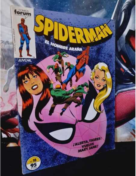 CASI EXCELENTE ESTADO SPIDERMAN 18 VOL.1 FORUM COMICS GRAPA SPIDER-MAN