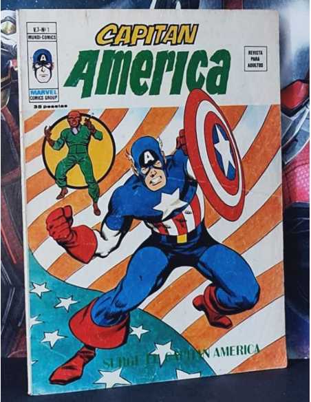 MUY BUEN ESTADO CAPITAN AMERICA 1 VOL.3 VOL III EL MONSTRUO DESENMASCARADO EDICIONES VERTICE