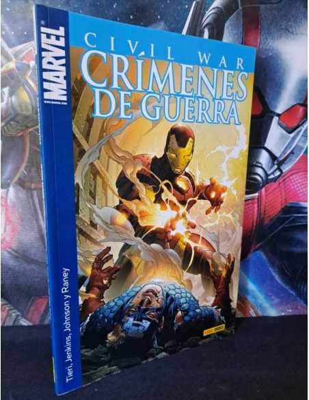 EXCELENTE ESTADO CIVIL WAR CRIMENES DE GUERRA PANINI COMICS TAPA BLANDA