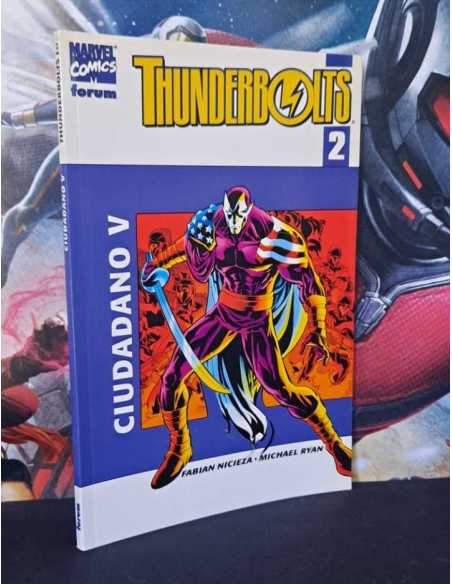 EXCELENTE ESTADO THUNDERBOLTS 2 CIUDADANO V FORUM COMICS GRAPA TAPA BLANDA