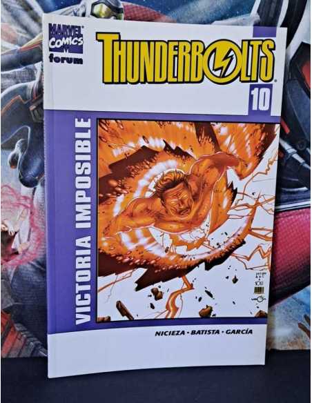 EXCELENTE ESTADO THUNDERBOLTS 10 VICTORIA IMPOSIBLE FORUM COMICS GRAPA TAPA BLANDA