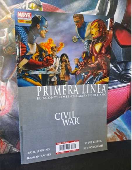 EXCELENTE ESTADO PRIMERA LINEA 1 PANINI COMICS TAPA BLANDA