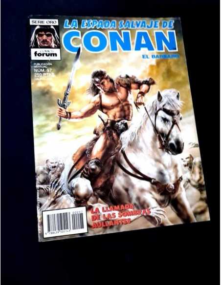 MUY BUEN ESTADO LA ESPADA SALVAJE DE CONAN 97 SERIE ORO PLANETA COMICS GRAPA