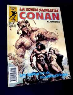 MUY BUEN ESTADO LA ESPADA SALVAJE DE CONAN 33 SERIE ORO...