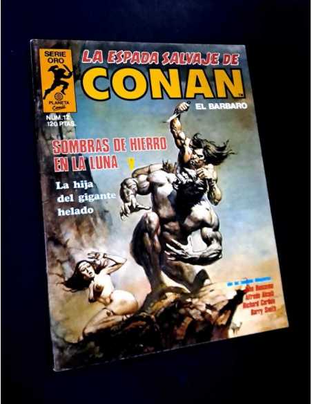 MUY BUEN ESTADO LA ESPADA SALVAJE DE CONAN 12 SERIE ORO PLANETA COMICS GRAPA