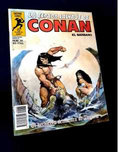 MUY BUEN ESTADO LA ESPADA SALVAJE DE CONAN 38 SERIE ORO...