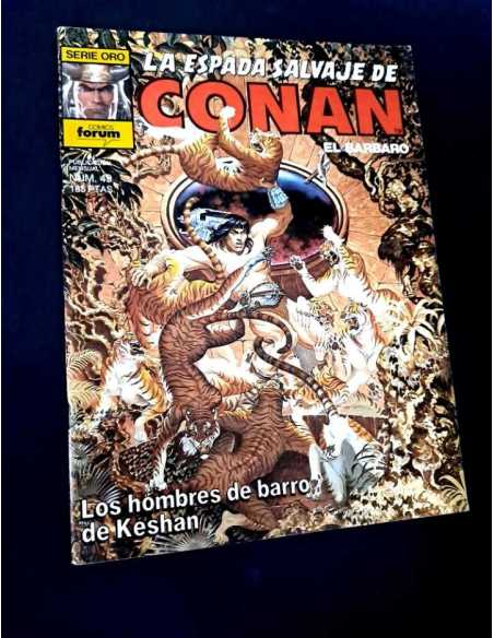 MUY BUEN ESTADO LA ESPADA SALVAJE DE CONAN 49 SERIE ORO PLANETA COMICS GRAPA