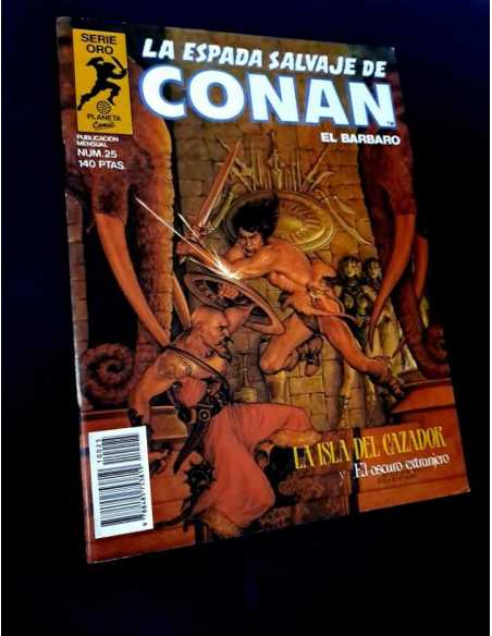 MUY BUEN ESTADO LA ESPADA SALVAJE DE CONAN 25 SERIE ORO PLANETA COMICS GRAPA