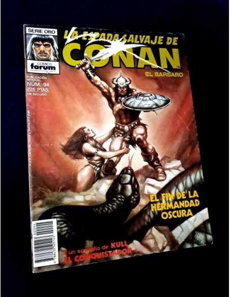 MUY BUEN ESTADO LA ESPADA SALVAJE DE CONAN 94 SERIE ORO PLANETA COMICS GRAPA