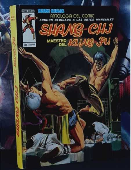 MUY BUEN ESTADO ANTOLOGÍA DEL COMIC 11 SHANG-CHI TAPA DURA MUNDI COMICS EDICIONES VERTICE
