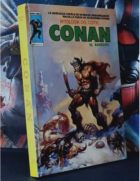 BUEN ESTADO ANTOLOGÍA DEL COMIC 3 CONAN TAPA DURA MUNDI COMICS EDICIONES VERTICE