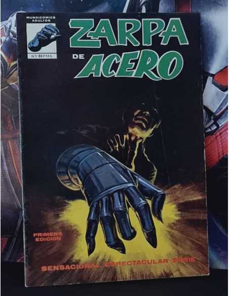 MUY BUEN ESTADO ZARPA DE ACERO 1 MUNDICOMICS GRAPA EDICIONES VERTICE