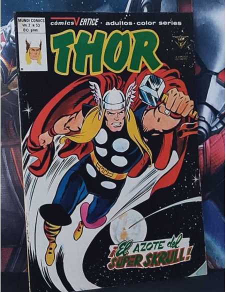 MUY BUEN ESTADO THOR 53 EN LA SUERTE DEL SUPER SKRULL VOL.2 VOL II GRAPA EDICIONES VERTICE