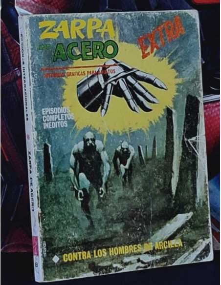 ZARPA DE ACERO 8 CONTRA LOS HOMBRES DE ARCILLA TACO NORMAL ESTADO SIGNOS HUMEDAD VERTICE