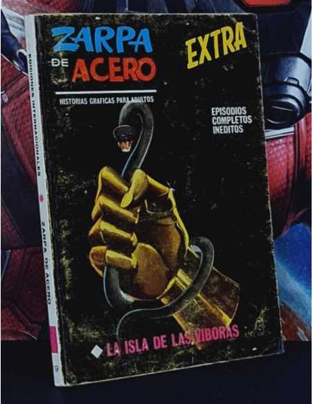 ZARPA DE ACERO 19 LA ISLA DE LAS VIBORAS TACO NORMAL ESTADO SIGNOS HUMEDAD VERTICE