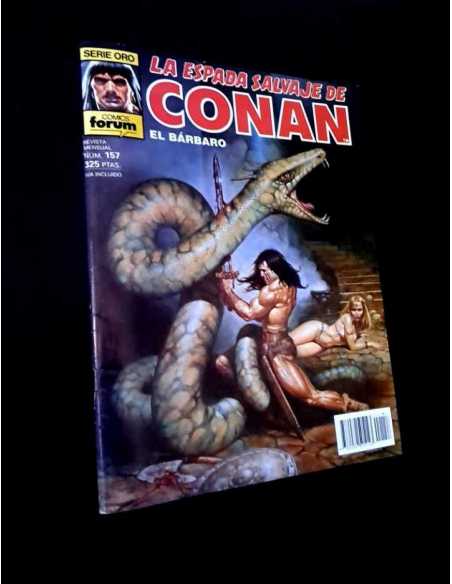 EXCELENTE ESTADO SERIE ORO LA ESPADA SALVAJE DE CONAN 157 FORUM COMICS GRAPA