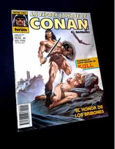 EXCELENTE ESTADO SERIE ORO LA ESPADA SALVAJE DE CONAN 92...