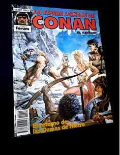 EXCELENTE ESTADO SERIE ORO LA ESPADA SALVAJE DE CONAN 90...