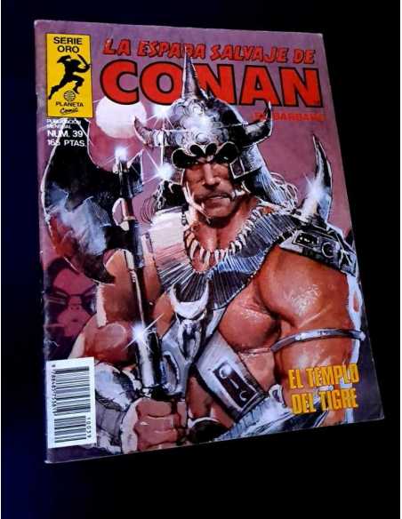 MUY BUEN ESTADO SERIE ORO LA ESPADA SALVAJE DE CONAN 39 FORUM COMICS GRAPA