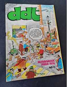 MUY BUEN ESTADO DDT ALMANAQUE PARA 1976 EXTRA BRUGUERA