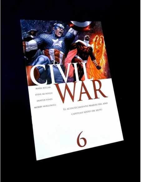 DE KIOSCO CIVIL WAR 6 SERIE LIMITADA PANINI COMICS GRAPA