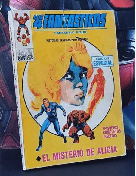 LOS 4 FANTÁSTICOS 32 EL MISTERIO DE ALICIA MORIR NORMAL ESTADO TACO EDICIONES VERTICE