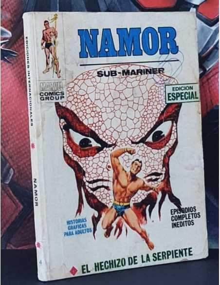 NAMOR 4 EL HECHIZO DE LA SERPIENTE NORMAL ESTADO TACO EDICIONES VERTICE