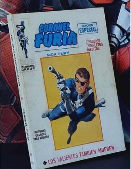 BUEN ESTADO CORONEL FURIA 10 LOS VALIENTES TAMBIÉN MUEREN TACO EDICIONES VERTICE