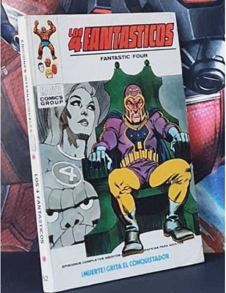 CASI EXCELENTE ESTADO LOS 4 FANTASTICOS 52 MUERTE GRITA EL CONQUISTADOR TACO EDICIONES VERTICE