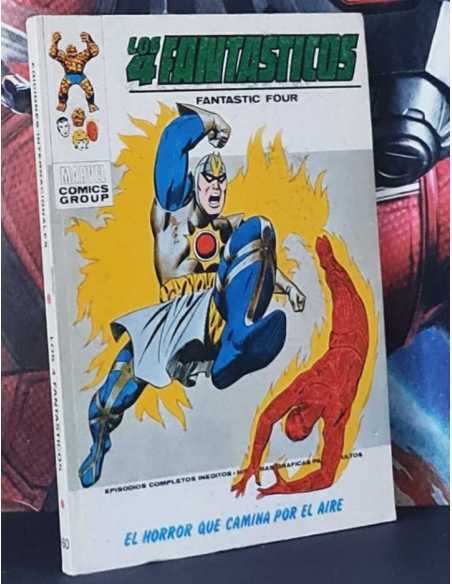 EXCELENTE ESTADO LOS 4 FANTASTICOS 60 EL HORROR QUE CAMINA POR EL AIRE TACO EDICIONES VERTICE