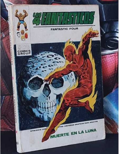 BUEN ESTADO LOS 4 FANTASTICOS 49 MUERTE EN LA LUNA TACO EDICIONES VERTICE
