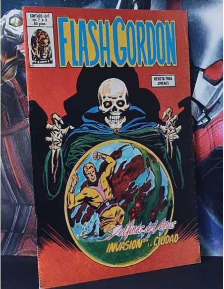 CASI EXCELENTE ESTADO FLASH GORDON 9 VOL.2 VOL II DELFINES DE VENUS GRAPA EDICIONES VERTICE
