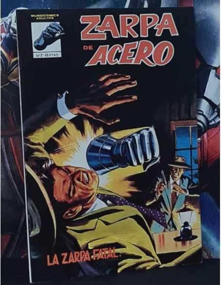 EXCELENTE ESTADO ZARPA DE ACERO 2 LA ZARPA FATAL MUNDICOMICS GRAPA VERTICE
