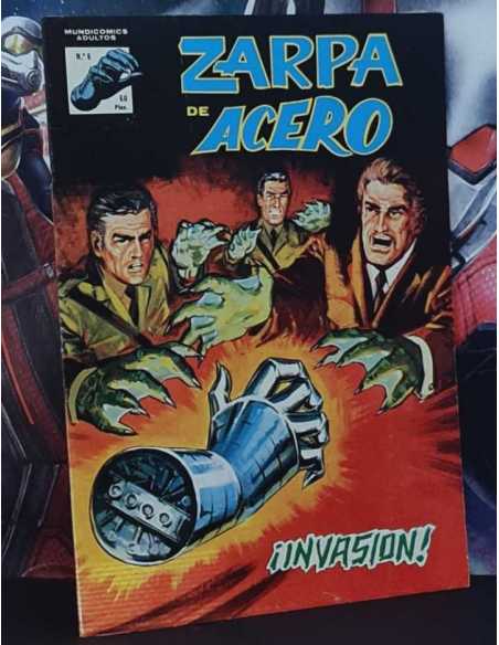 EXCELENTE ESTADO ZARPA DE ACERO 6 INVASIÓN MUNDICOMICS GRAPA VERTICE