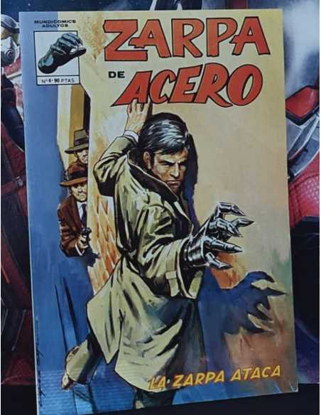 CASI EXCELENTE ESTADO ZARPA DE ACERO 4 LA ZARPA ATACA MUNDICOMICS GRAPA VERTICE