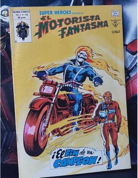 CASI EXCELENTE ESTADO SUPER HÉROES 128 EL FIN DE UN CAMPEÓN VOL.2 VOL II GRAPA VERTICE