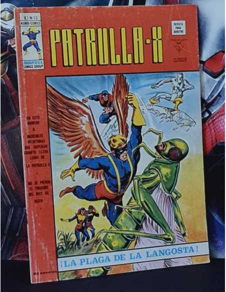 BUEN ESTADO PATRULLA-X 12 LA PLAGA DE LA LANGOSTA VOL.3 VOL III GRAPA EDICIONES VERTICE