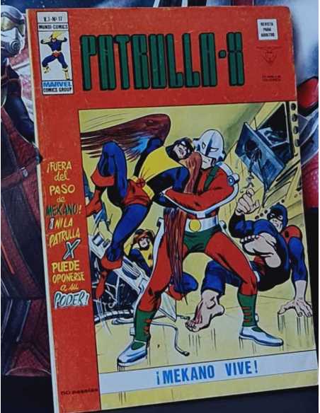 MUY BUEN ESTADO PATRULLA-X 17 MEKANO VIVE VOL.3 VOL III GRAPA EDICIONES VERTICE
