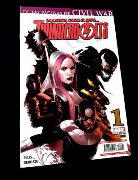 EXCELENTE ESTADO THUNDERBOLTS 1 PANINI COMICS GRAPA