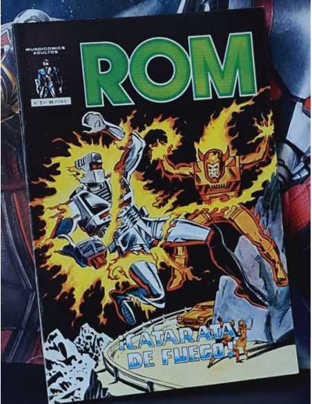 EXCELENTE ESTADO ROM 2 CATARATA DE FUEGO MUNDICOMICS GRAPA VERTICE
