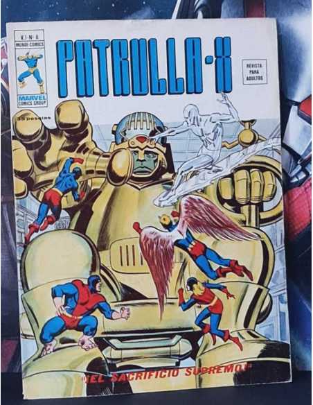 MUY BUEN ESTADO PATRULLA-X 8 EL SACRIFICIO SUPREMO VIVE VOL.3 VOL III GRAPA EDICIONES VERTICE