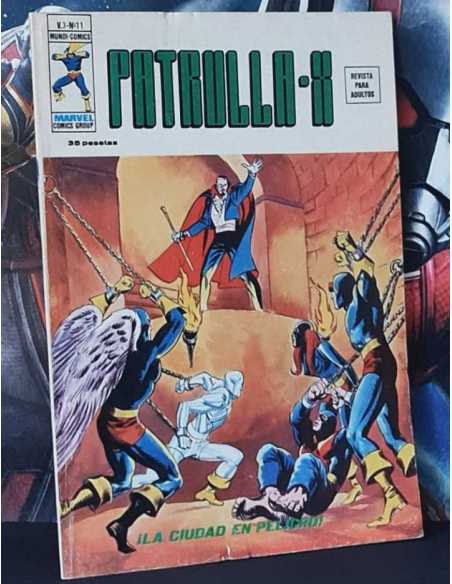 MUY BUEN ESTADO PATRULLA-X 11 LA CIUDAD EN PELIGRO VOL.3 VOL III GRAPA EDICIONES VERTICE