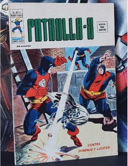 MUY BUEN ESTADO PATRULLA-X 10 CONTRA DOMINIOS Y LUCIFER VOL.3 VOL III GRAPA EDICIONES VERTICE