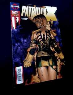 EXCELENTE ESTADO PATRULLA X 12 PANINI COMICS GRAPA