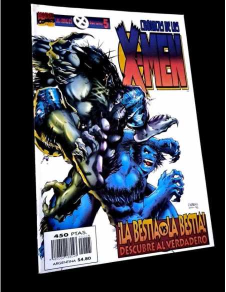 EXCELENTE ESTADO CRONICAS DE LOS X-MEN 5 FORUM COMICS GRAPA