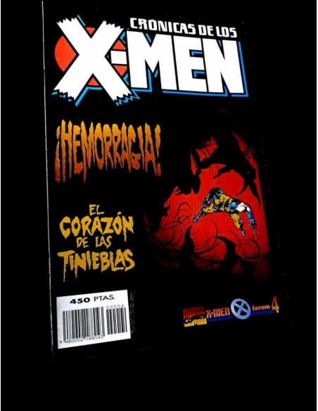 CASI EXCELENTE ESTADO CRONICAS DE LOS X-MEN 4 FORUM COMICS GRAPA